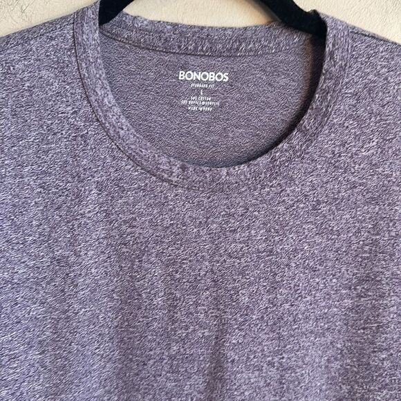 Bonobos Men’s Long Sleeve Casual Tee Shirt L - Picture 2 of 5